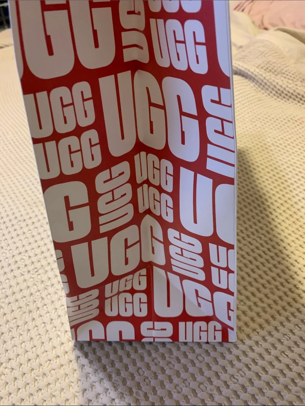 UGG branded white